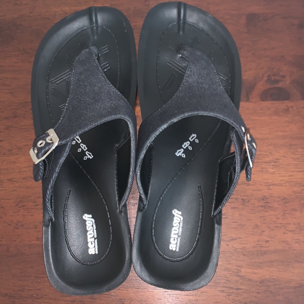 AEROSOFT BRAND NEW SIZE 10 (41) BEAUTIFUL SANDALS - Picture 4 of 11